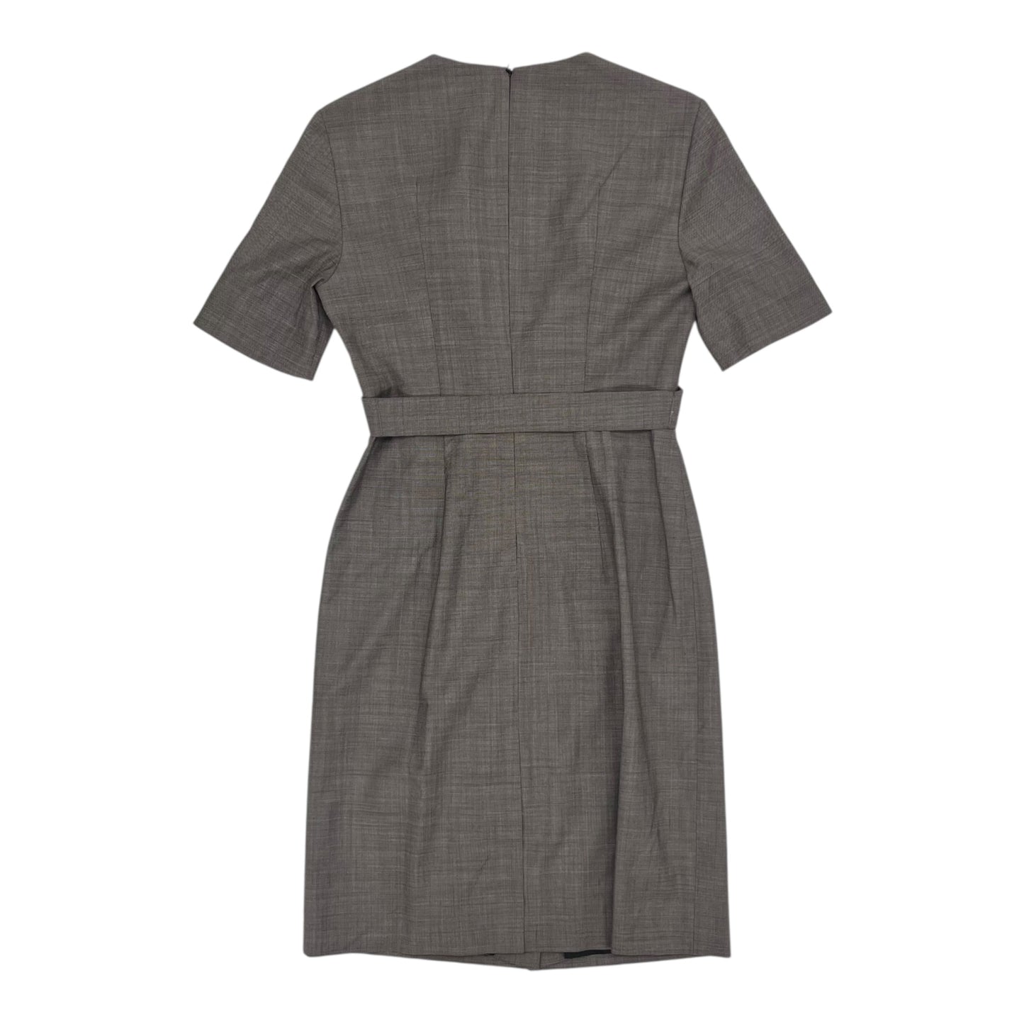 Dress Work By Hugo Boss In Brown, Size:2