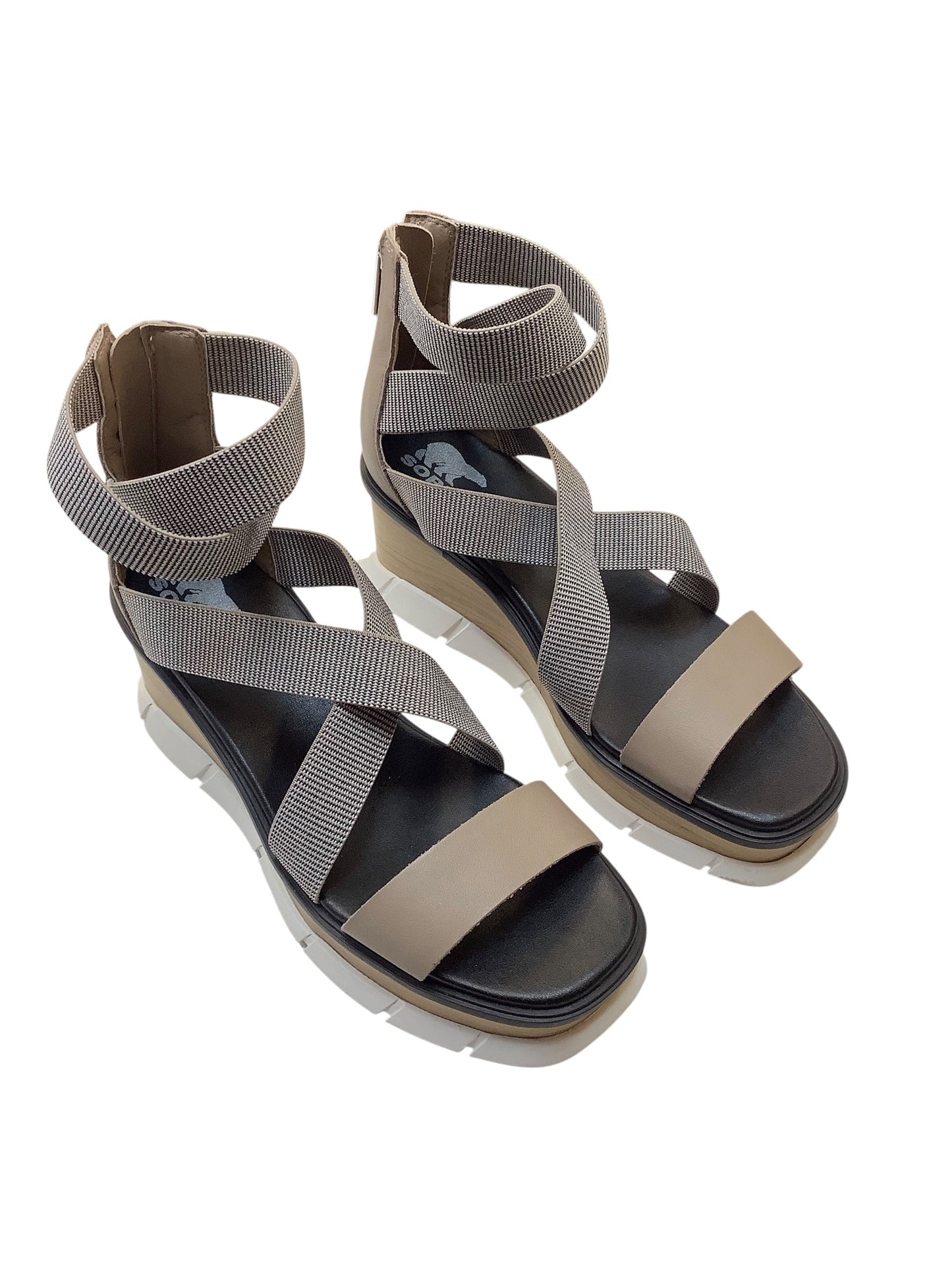 Sandals Flats By Sorel In Multi, Size:9