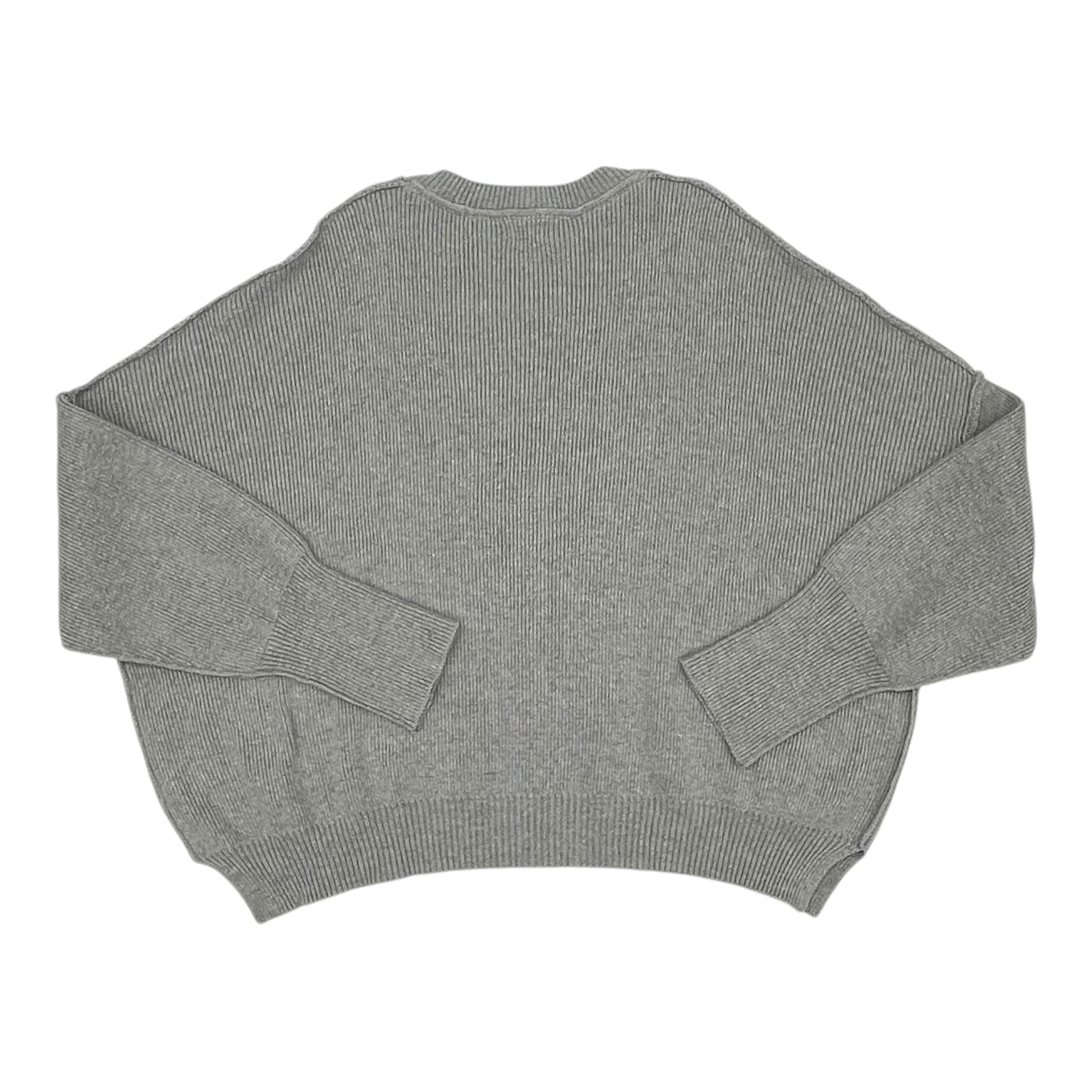 Sweater By Clothes Mentor In Grey, Size:Xl