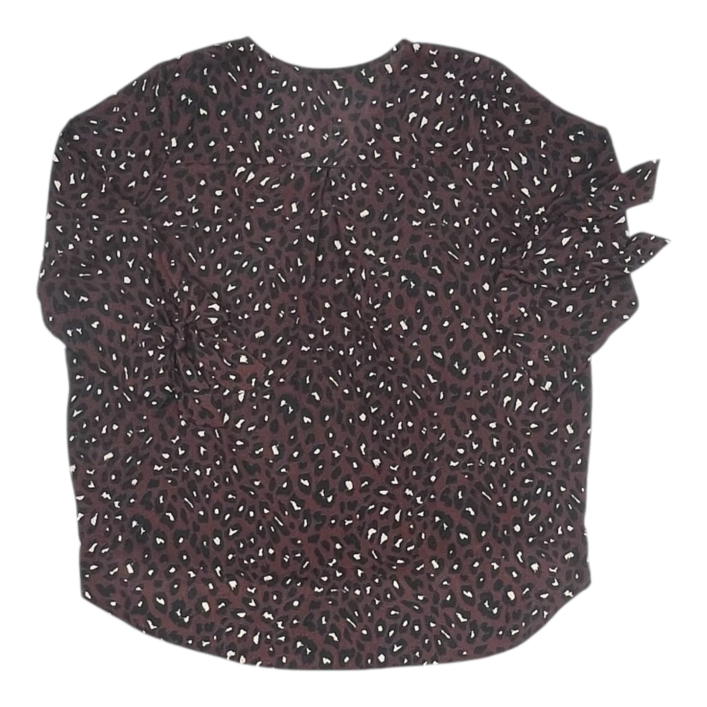 Blouse 3/4 Sleeve By West Kei In Animal Print, Size:Xl