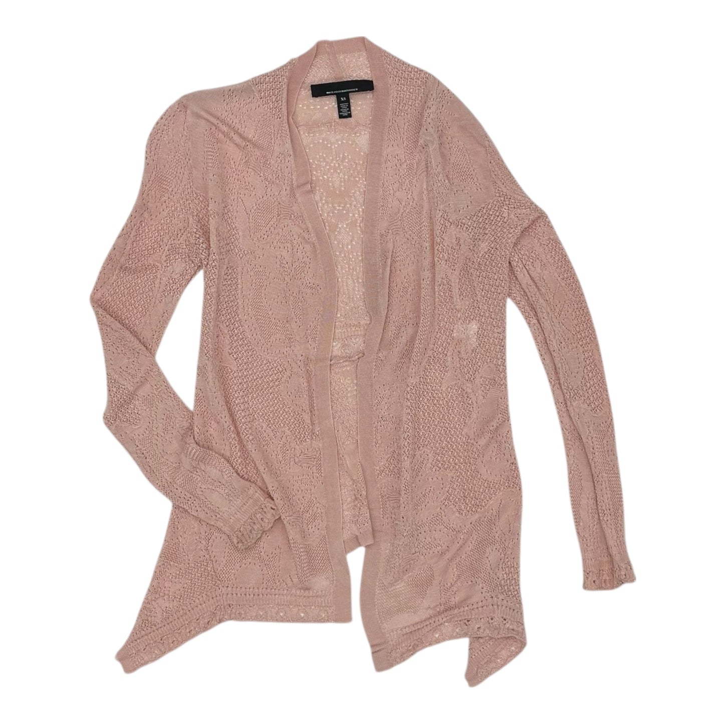 CARDIGAN by WHITE HOUSE BLACK MARKET in PINK, Size:XS