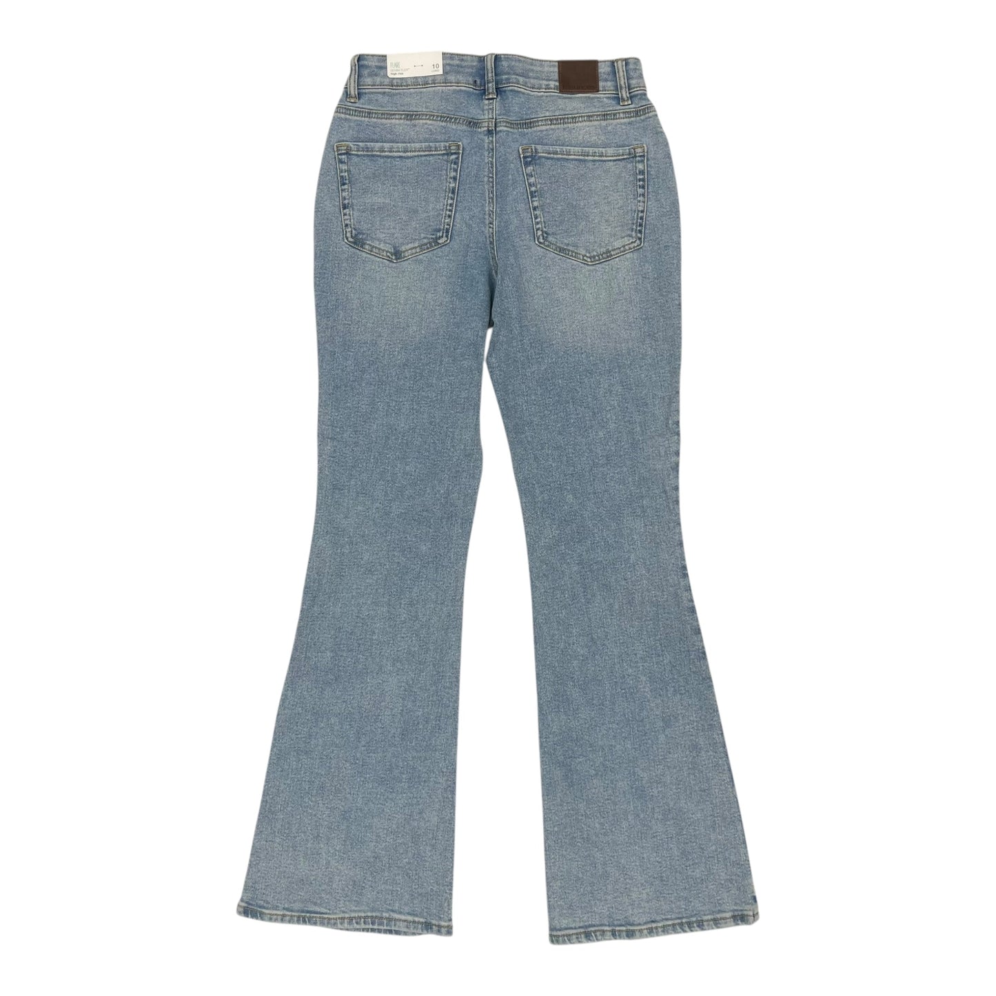 Jeans Flared By Maurices In Blue Denim, Size:10L
