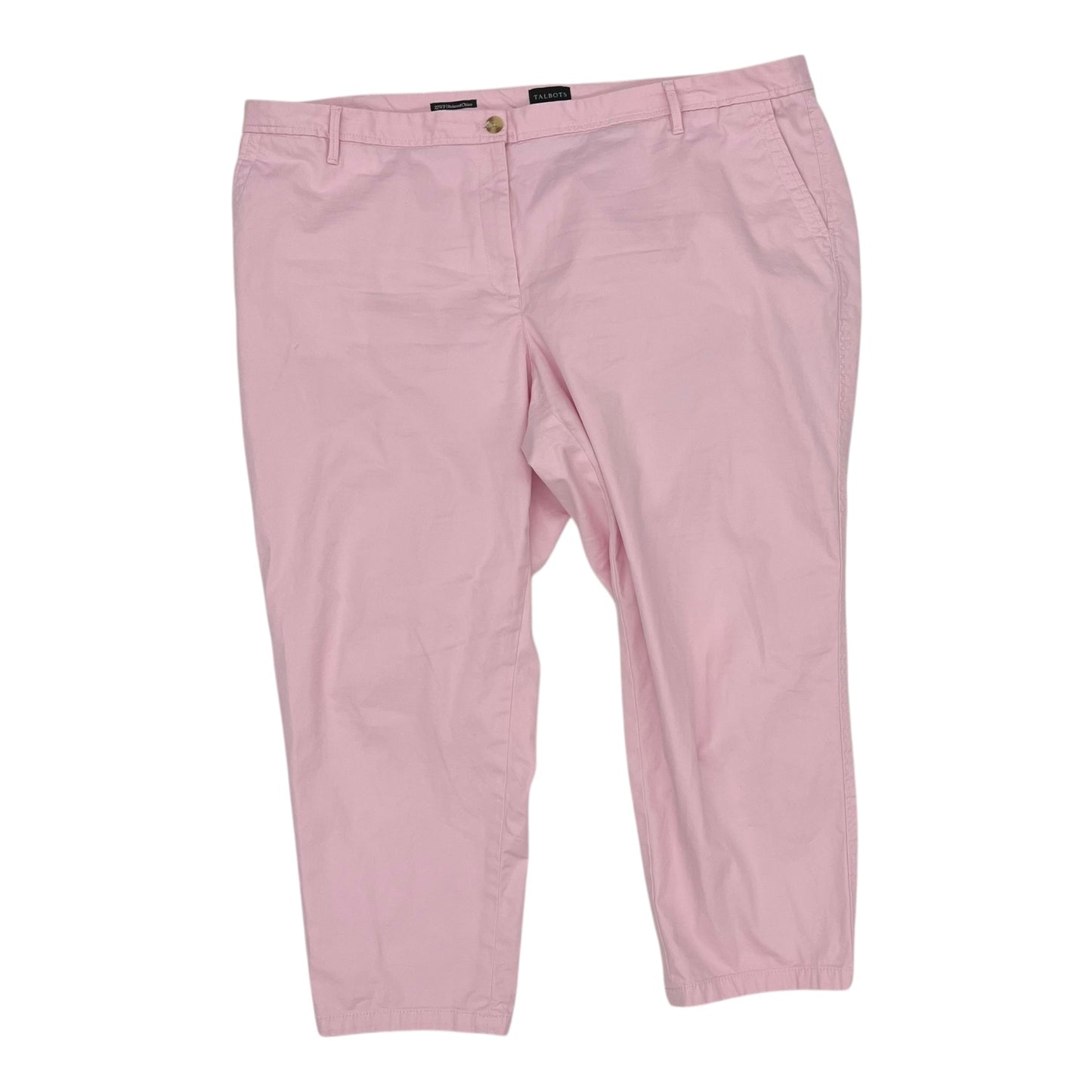 Pants Chinos & Khakis By Talbots In Pink, Size:22