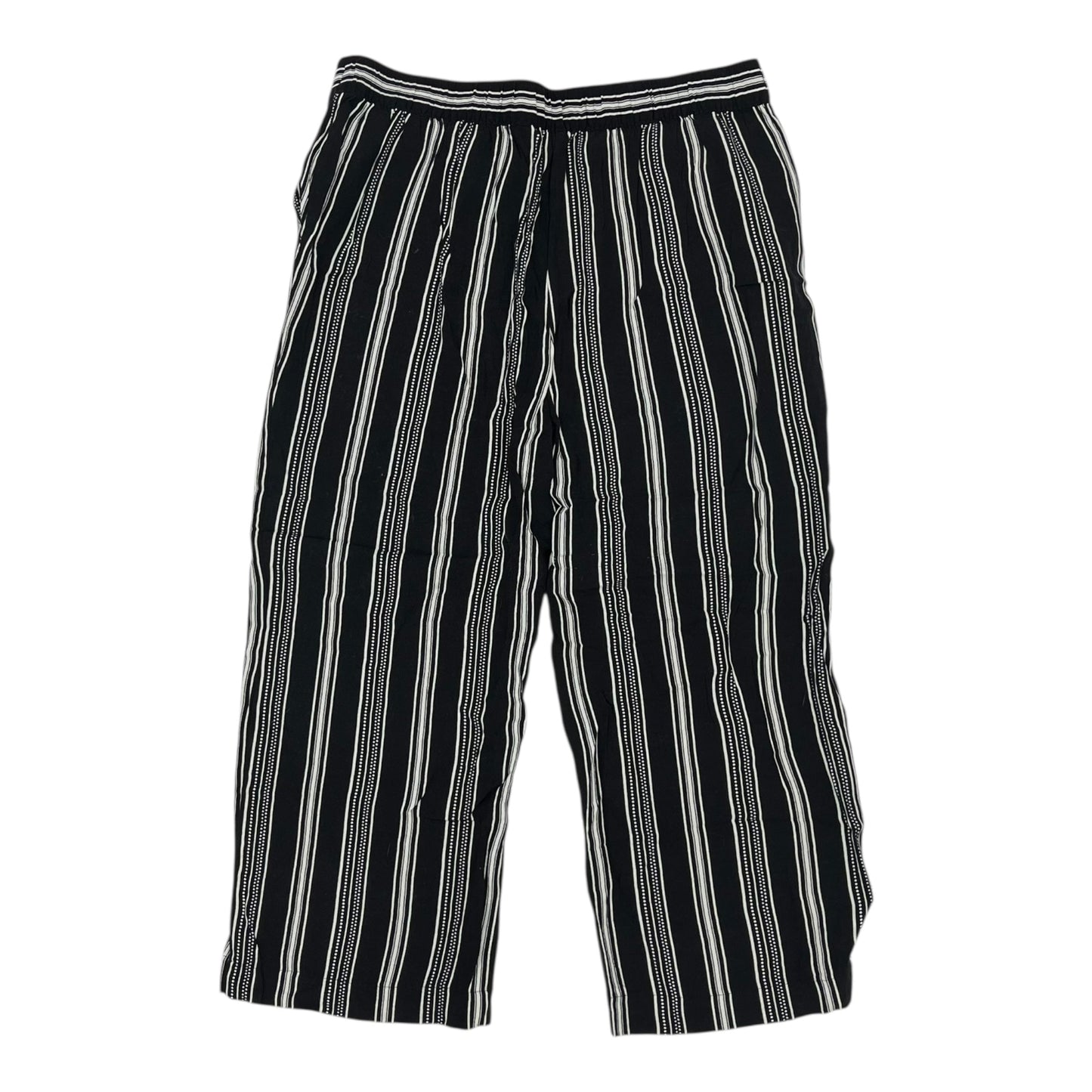 Pants Cropped By Loft In Black, Size:L