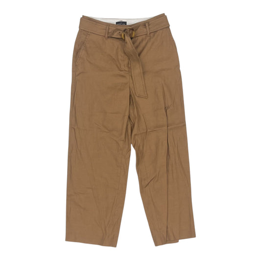 Pants Cropped By White House Black Market In Brown, Size:4