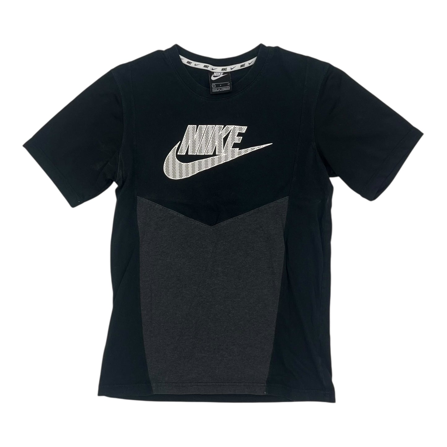Athletic Top Ss By Nike In Black, Size:S