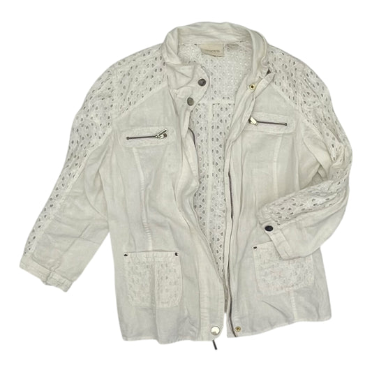 Jacket Other By Chicos In White, Size:S