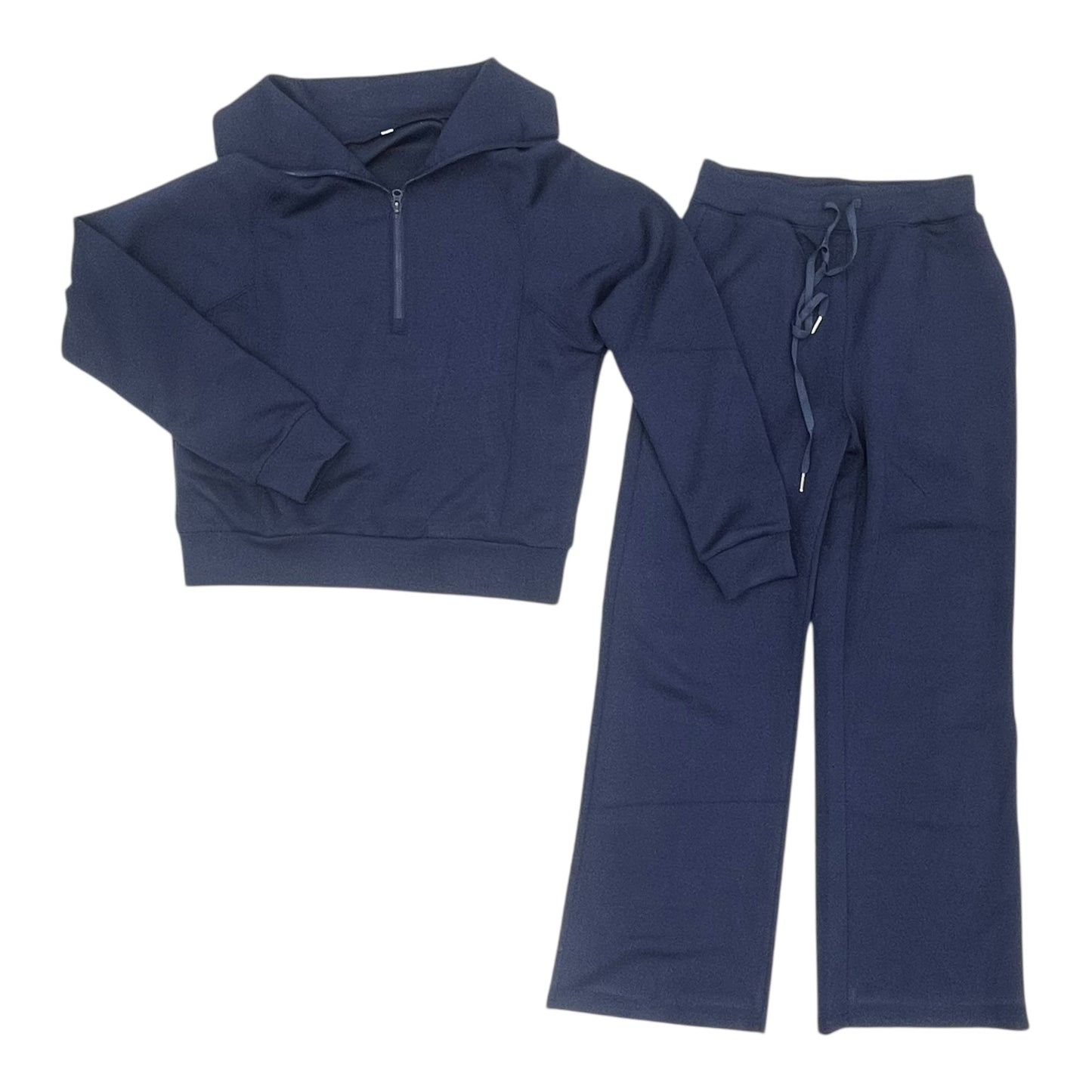 Lounge Set Pants By Cme In Navy, Size:Xs