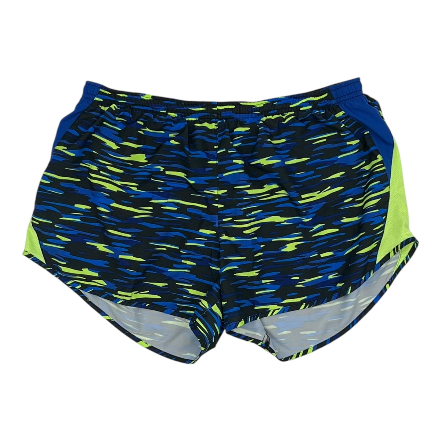 Athletic Shorts By Nike Apparel In Blue & Green, Size:Xl