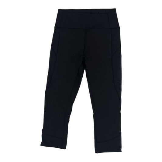 Athletic Leggings Capris By Lululemon In Black, Size:S