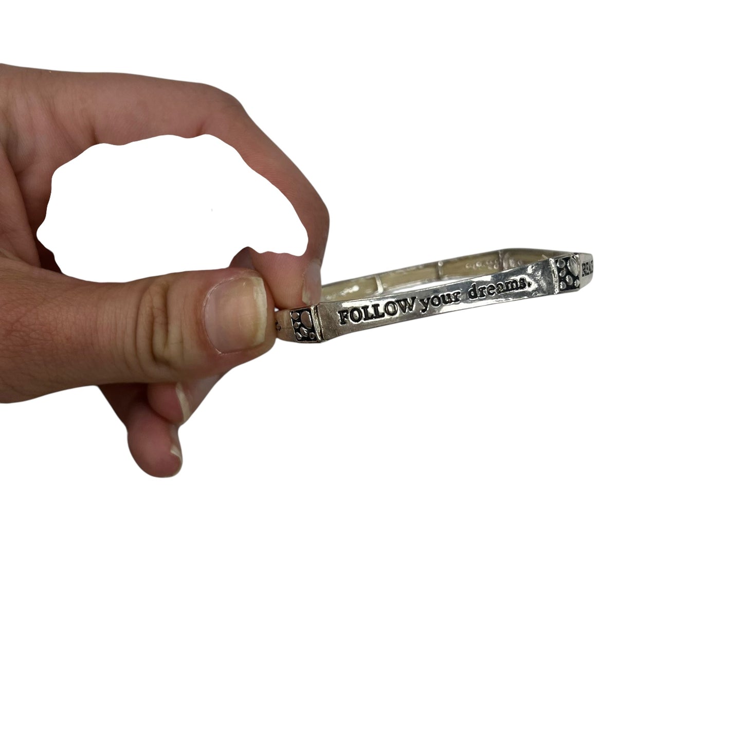 Bracelet Other By Clothes Mentor In Silver