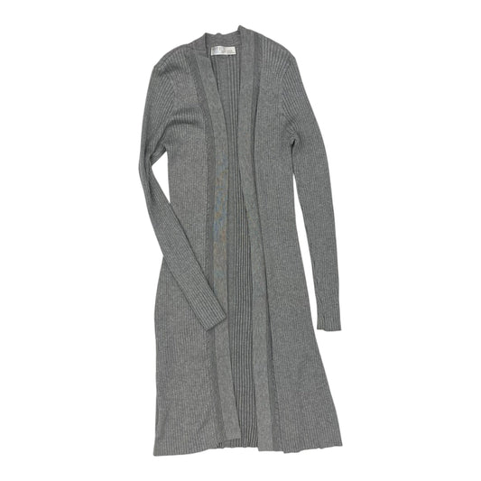 Sweater Cardigan By Time And Tru In Grey, Size:M