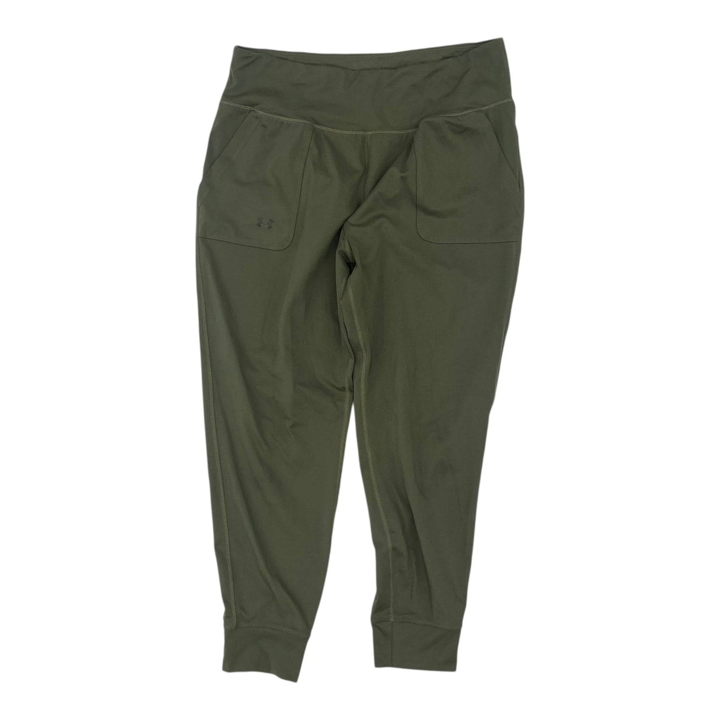Athletic Pants By Under Armour In Green, Size:Xl