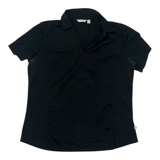 ATHLETIC TOP SS by LADY HAGEN in BLACK, Size:XL