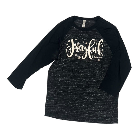 TOP LS BASIC by BELLA + CANVAS In BLACK, Size: M