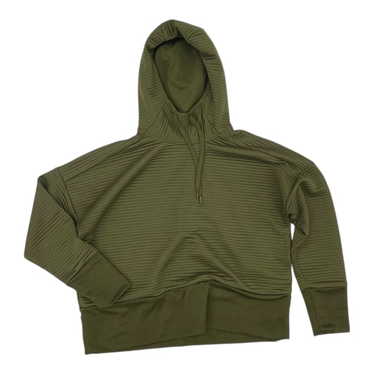 Athletic Sweatshirt Hoodie By Nike In Green, Size:M