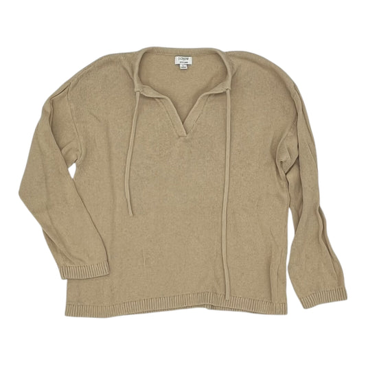 Sweater By J. Crew In Tan, Size:L