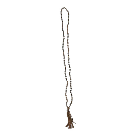 NECKLACE STATEMENT by CHAN LUU In PINK & TAN