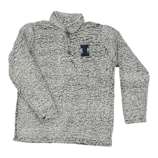 Sweatshirt Collar By Clothes Mentor In Grey, Size:Xl