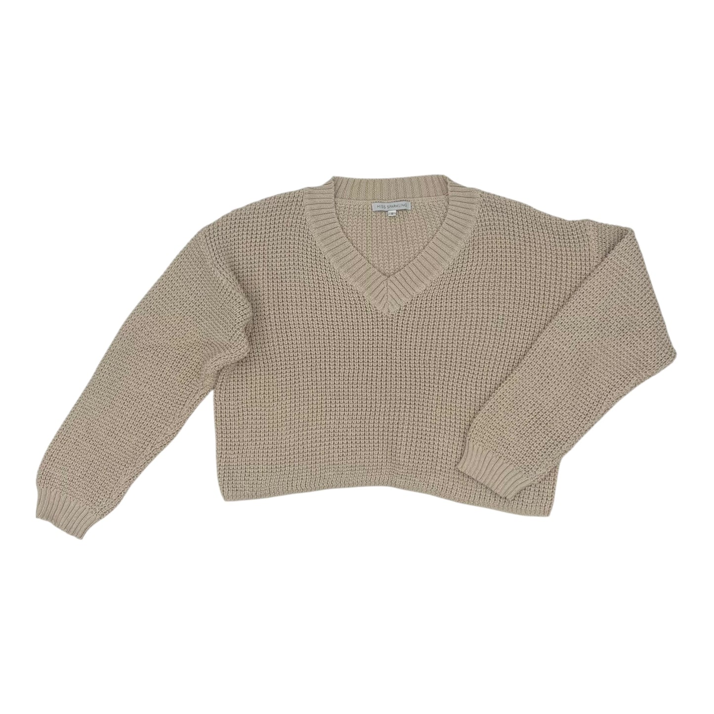 Sweater By Clothes Mentor In Tan, Size:S