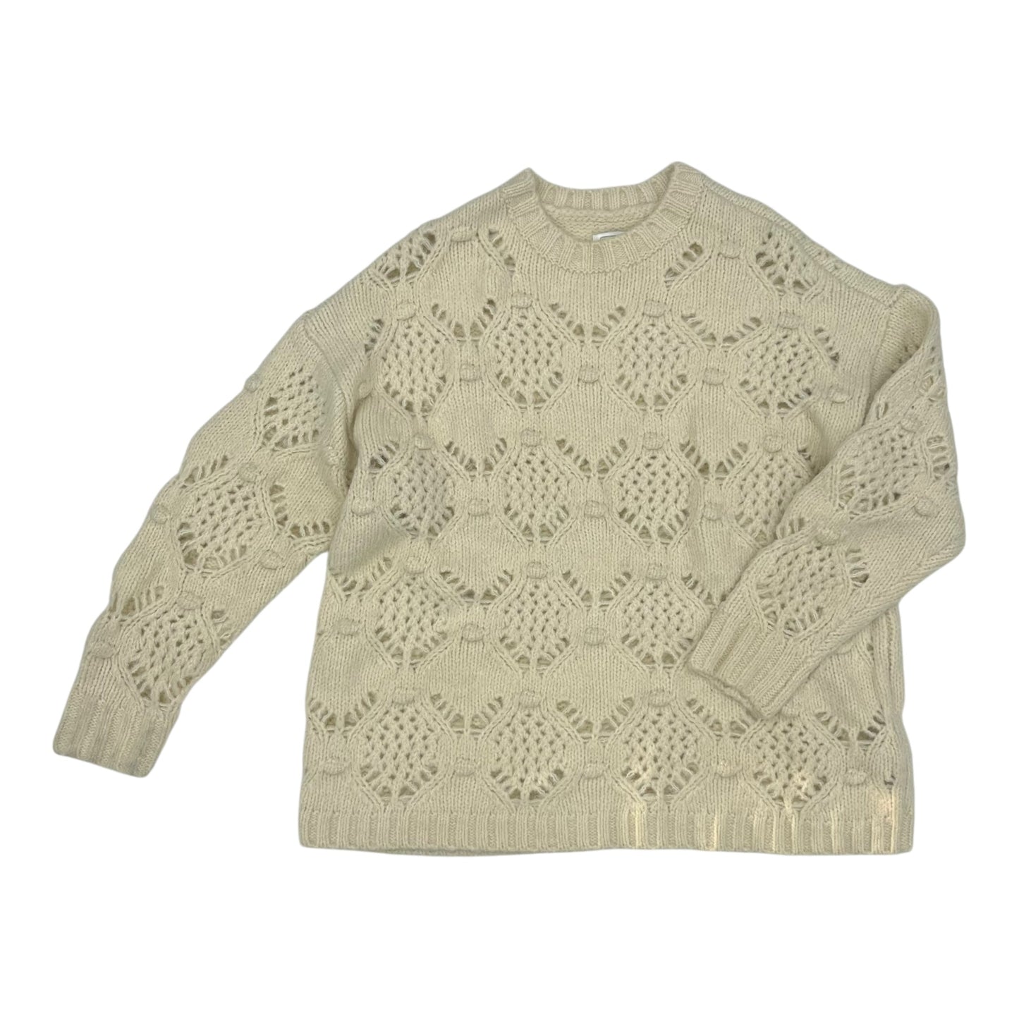 Sweater By American Eagle In Cream, Size:S