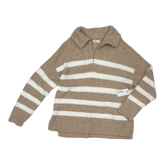 Sweater By Sonoma In Cream & Tan, Size:Xl
