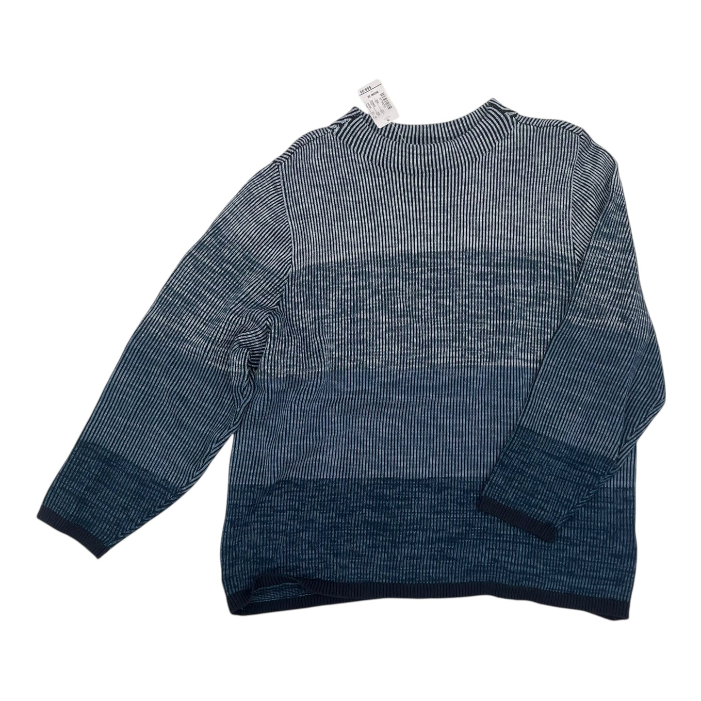 Sweater By Cj Banks In Blue, Size:2X