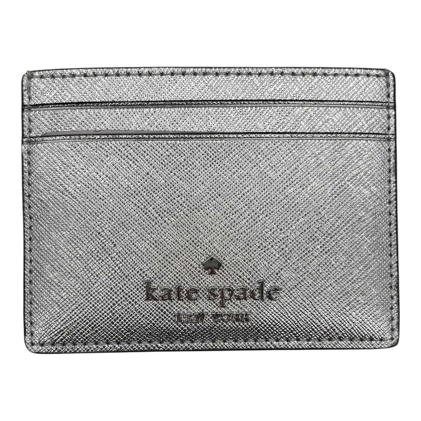 Wallet Designer By Kate Spade In Silver, Size:Small