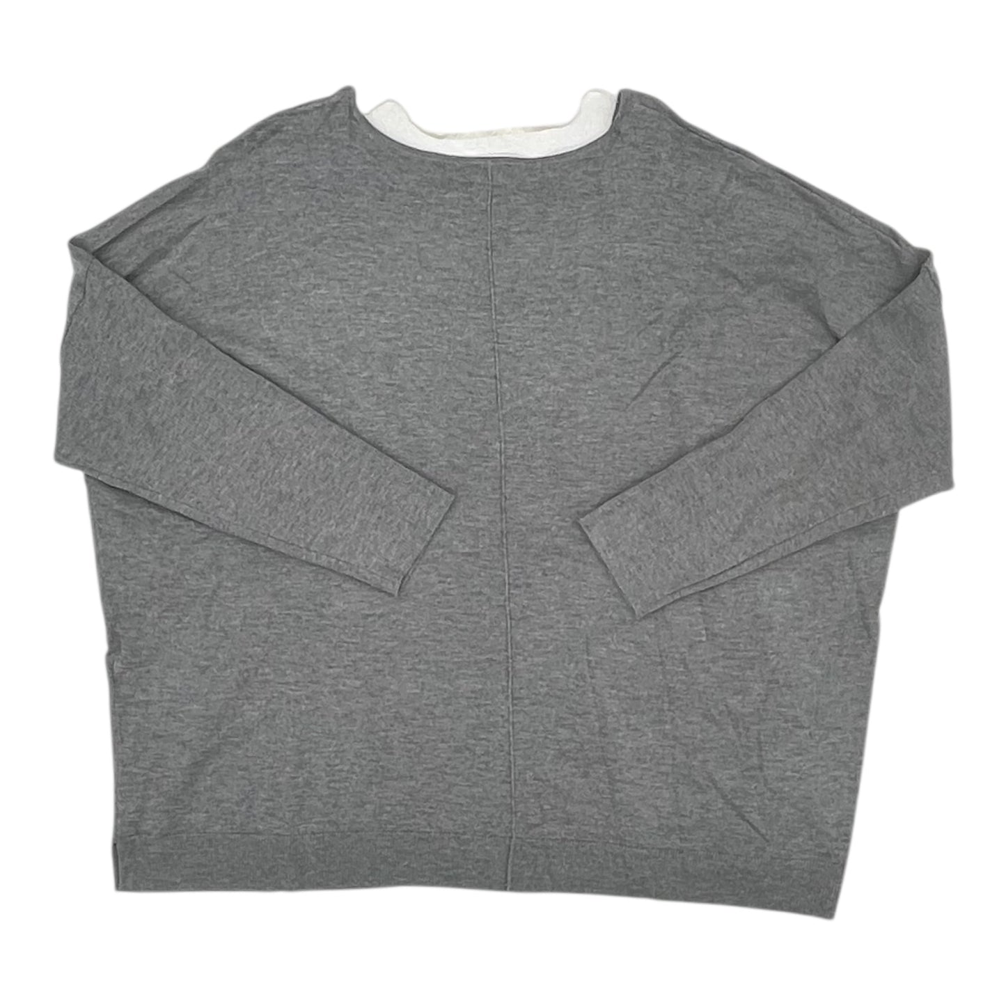 Sweater By Chicos In Grey, Size:Xxl