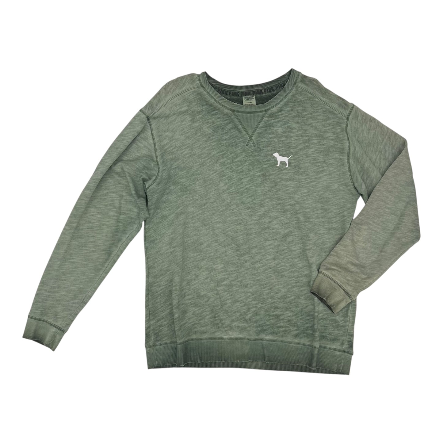 Top Ls By Pink In Green, Size:M