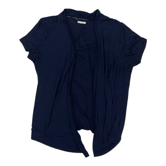 Cardigan By Maurices In Navy, Size:1X