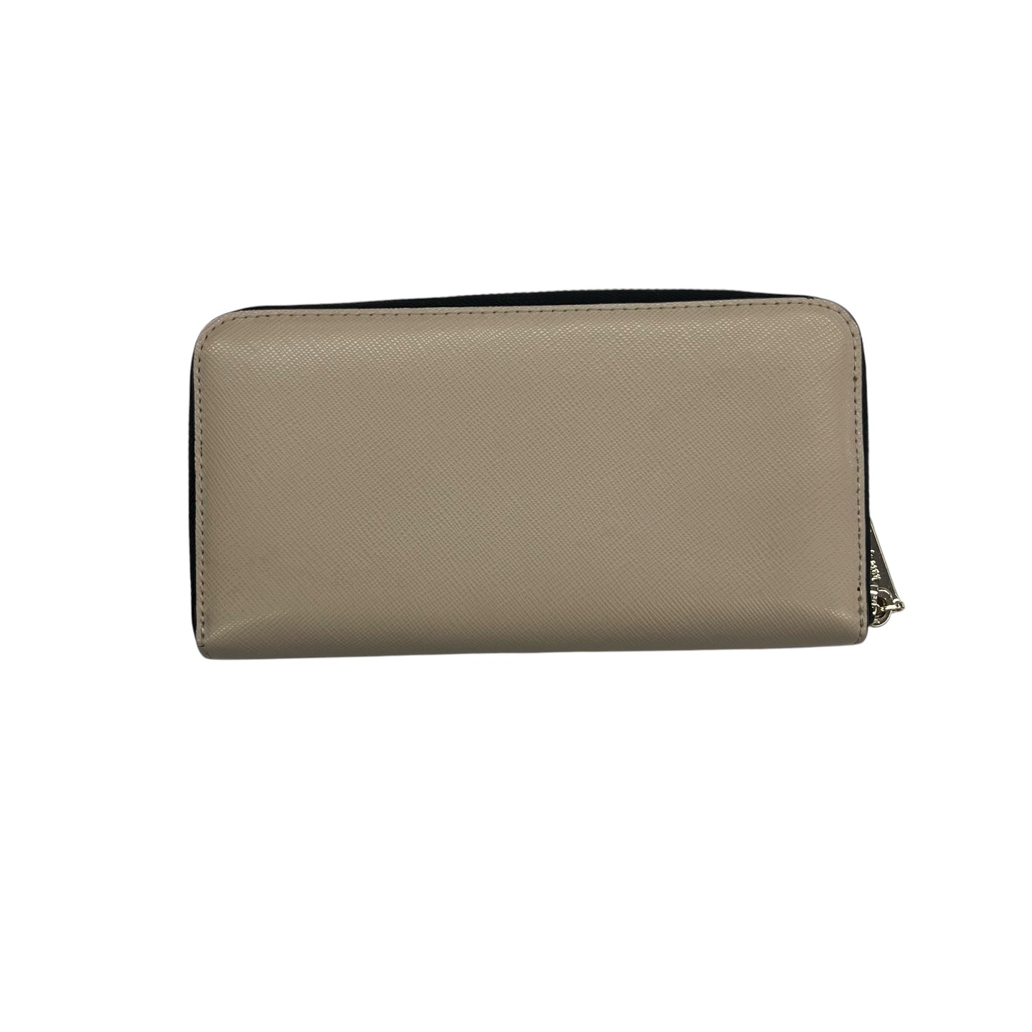 Wallet Designer By Kate Spade In Black & Tan, Size:Large