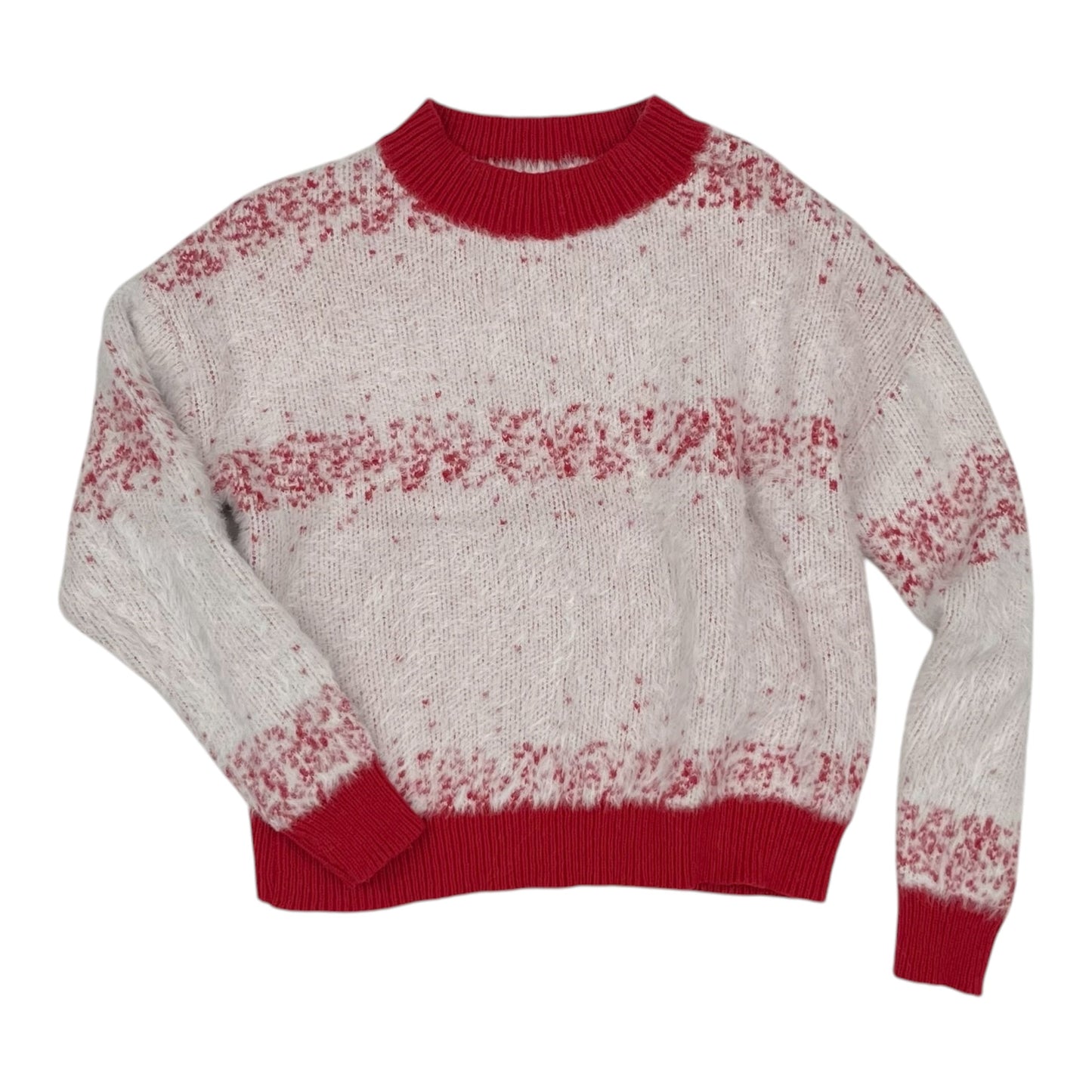 Sweater By Absolutely In Red & White, Size:M