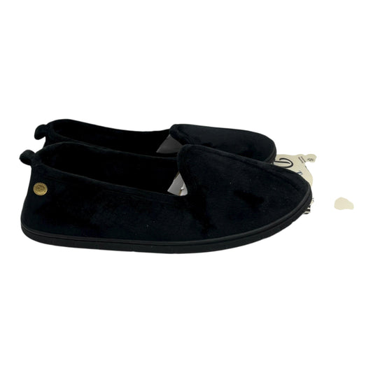 Slippers By Clothes Mentor In Black, Size:11