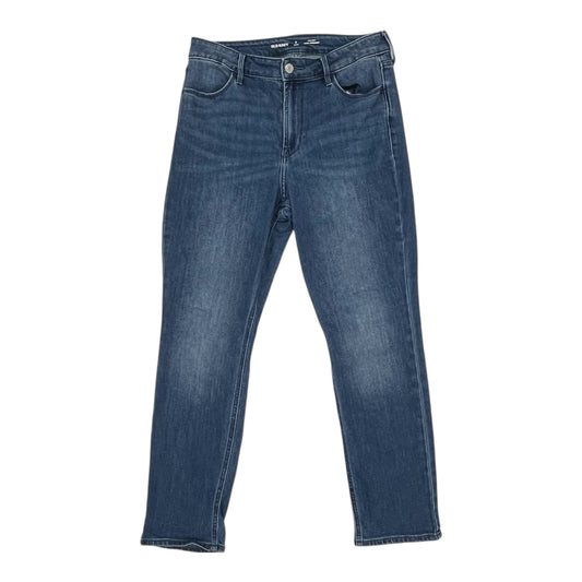 Jeans Straight By Old Navy In Blue Denim, Size:8P
