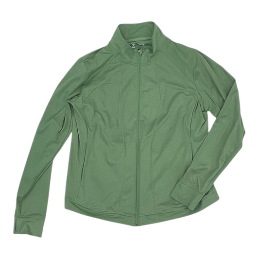 Athletic Jacket By Xersion In Green, Size:Xxl