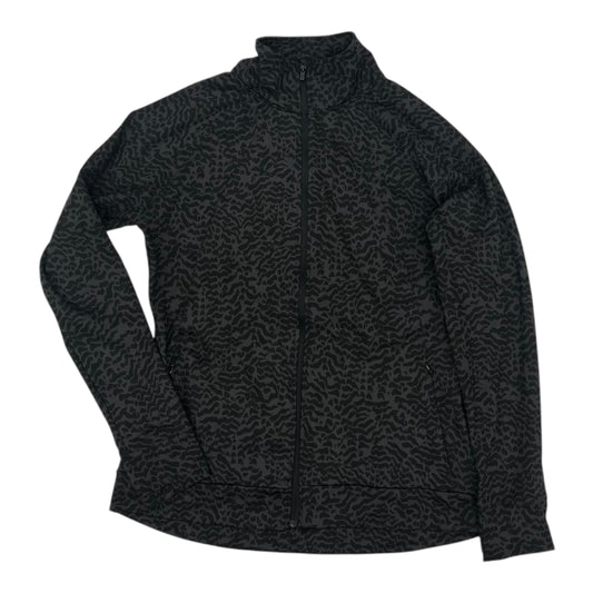 Athletic Jacket By Jockey In Animal Print, Size:M