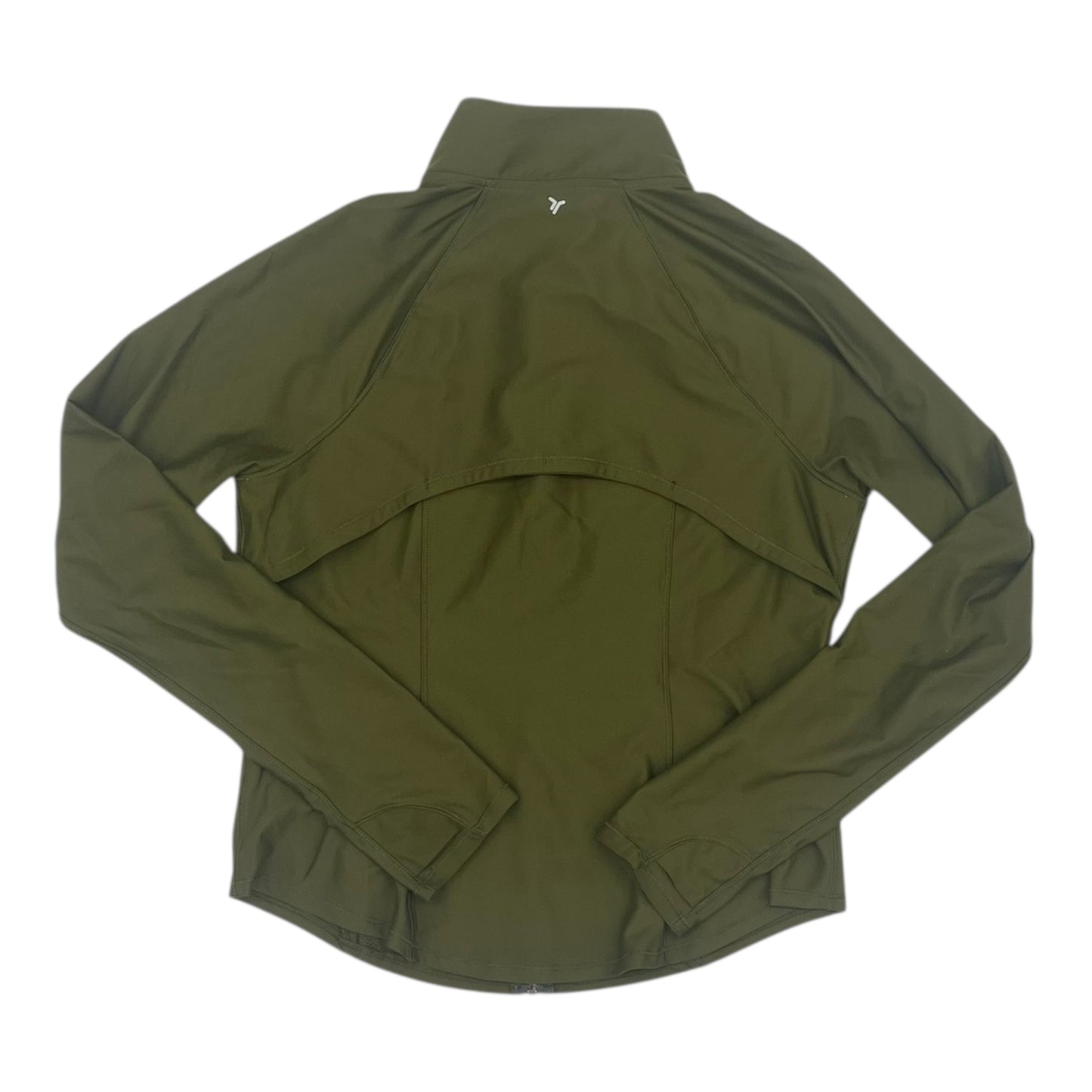 Athletic Jacket By Old Navy In Green, Size:L