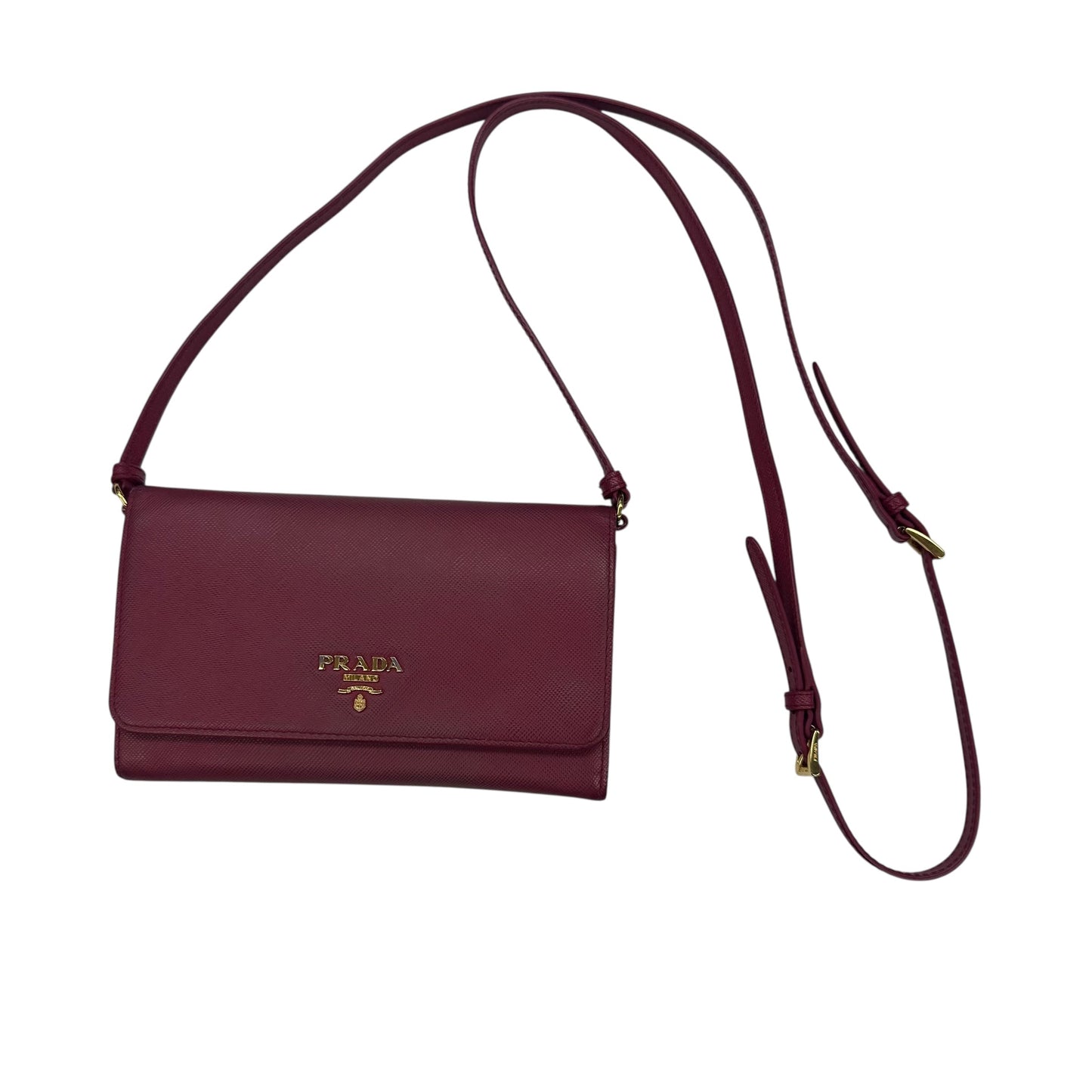 Crossbody Luxury Designer By Prada In Pink, Size:Small