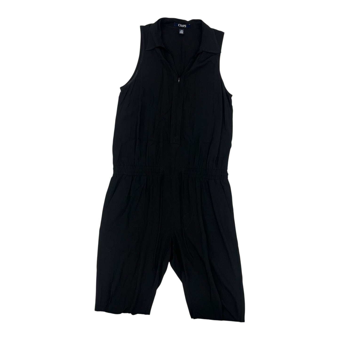 Jumpsuit By Chaps In Black, Size:M