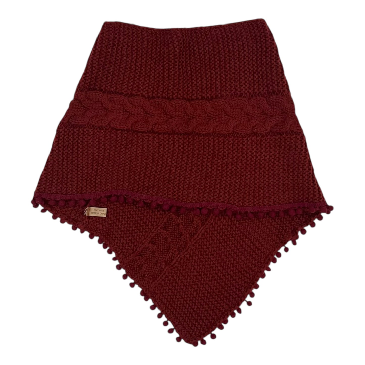 Scarf Winter By Clothes Mentor In Red