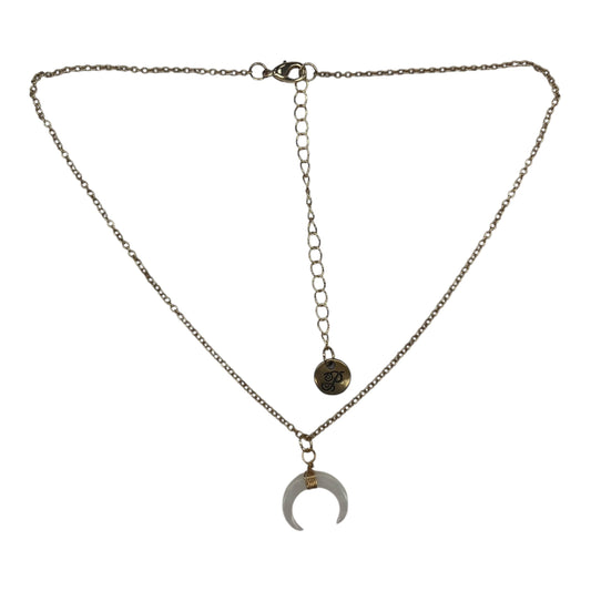 Necklace Charm By Plunder In White