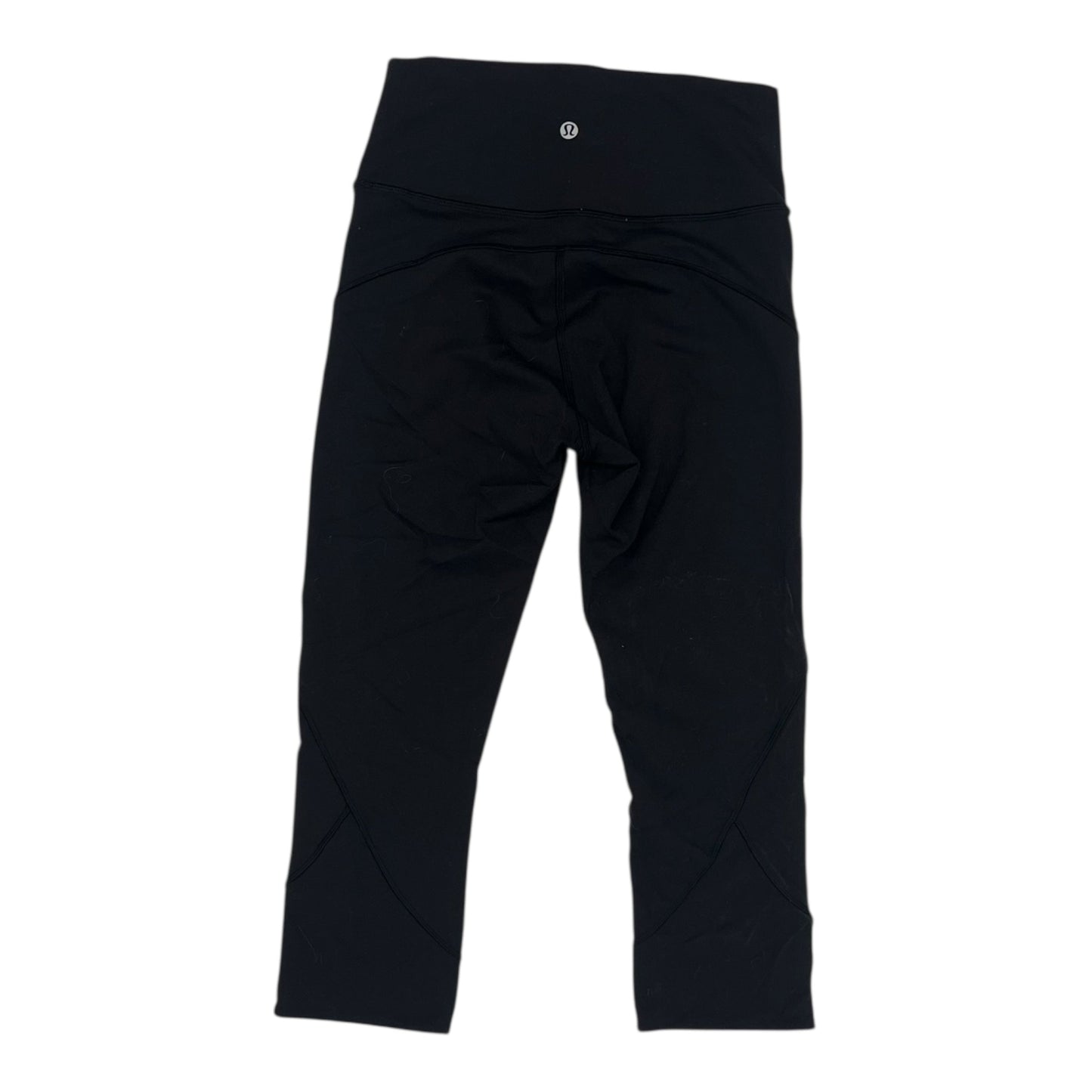 Athletic Leggings Capris By Lululemon In Black, Size:S