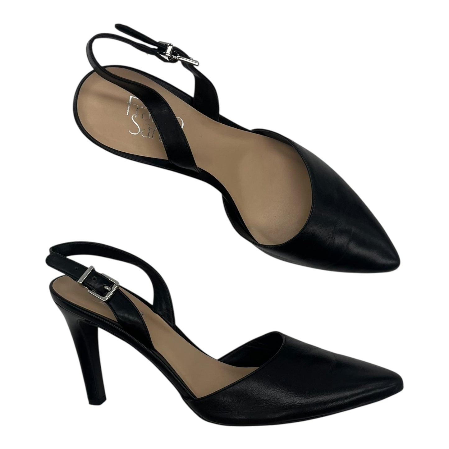 Shoes Heels Platform By Franco Sarto In Black, Size:8.5
