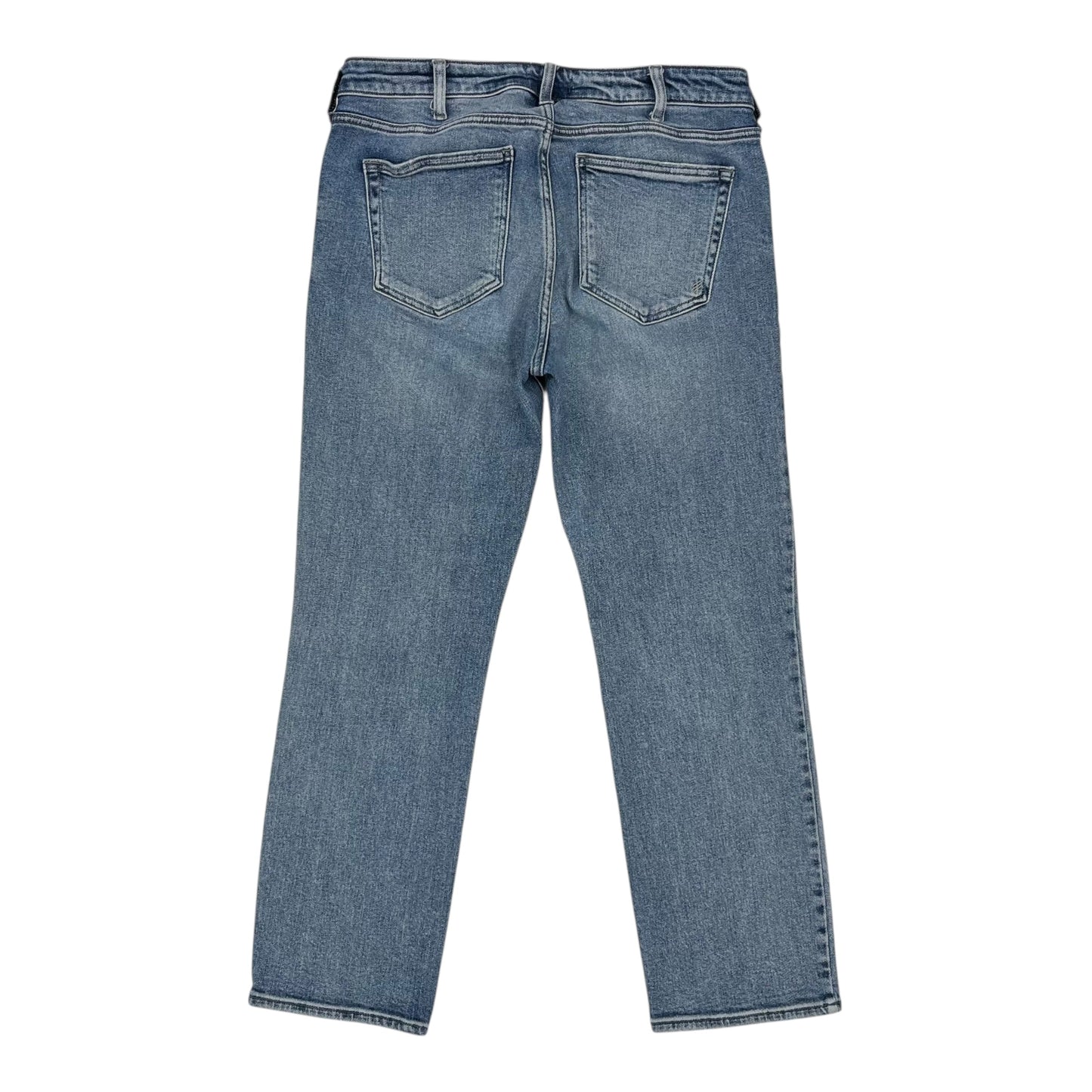 Jeans Straight By Silver In Blue Denim, Size:14