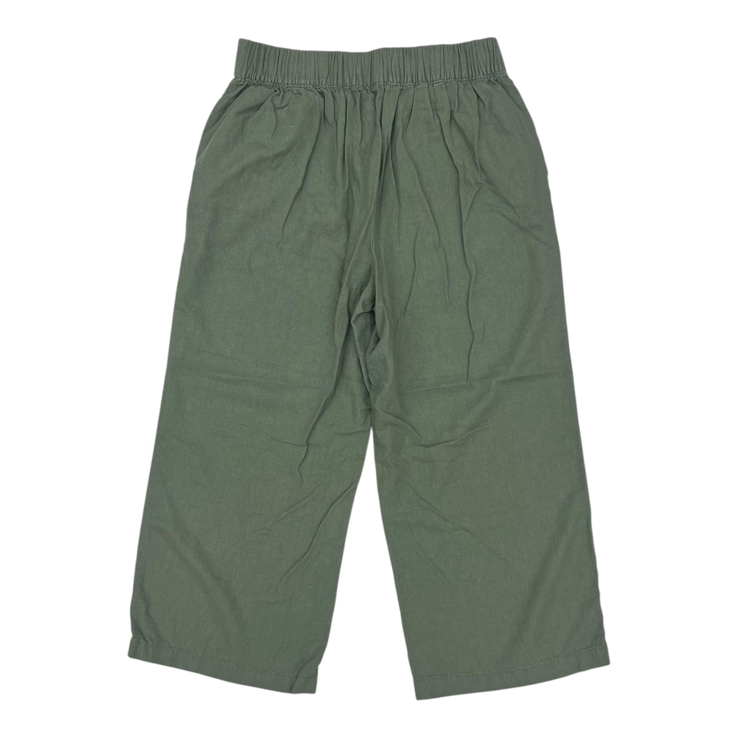 Pants Wide Leg By Croft And Barrow In Green, Size:M