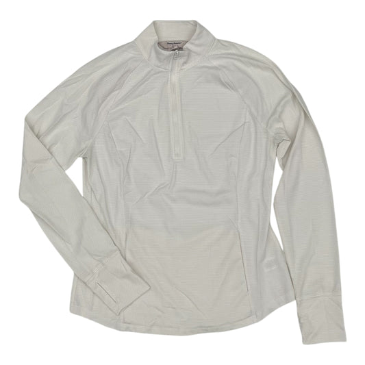 Athletic Top Ls Collar By Tommy Bahama In Cream, Size:L
