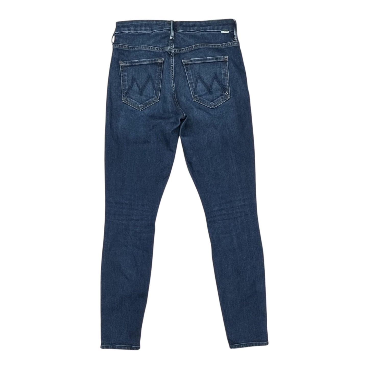 Jeans Skinny By Mother In Blue Denim, Size:6