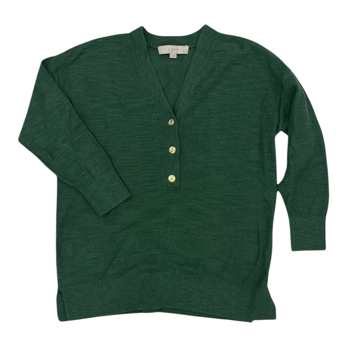 Sweater By Loft In Green, Size:Sp