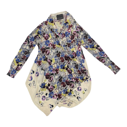 Cardigan By Guinevere In Floral Print, Size:S
